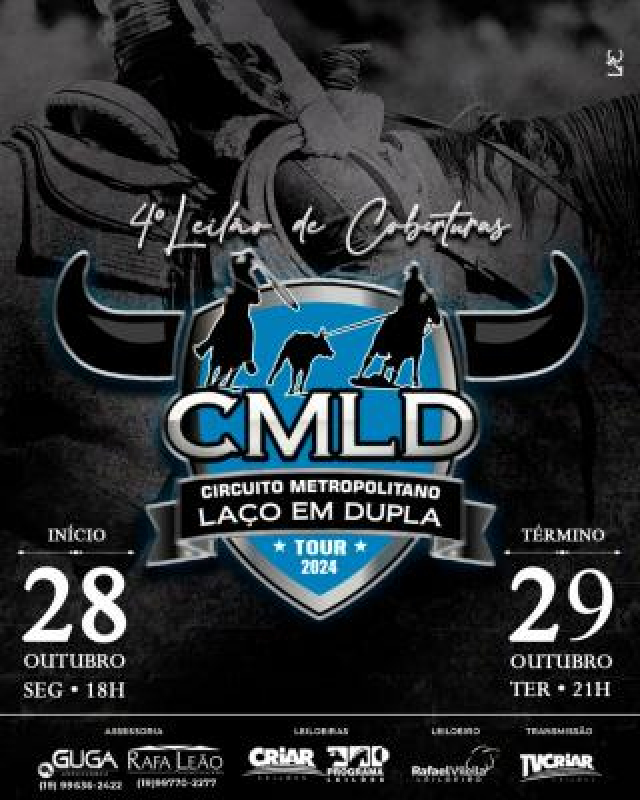 4º Leilão de Coberturas CMLD