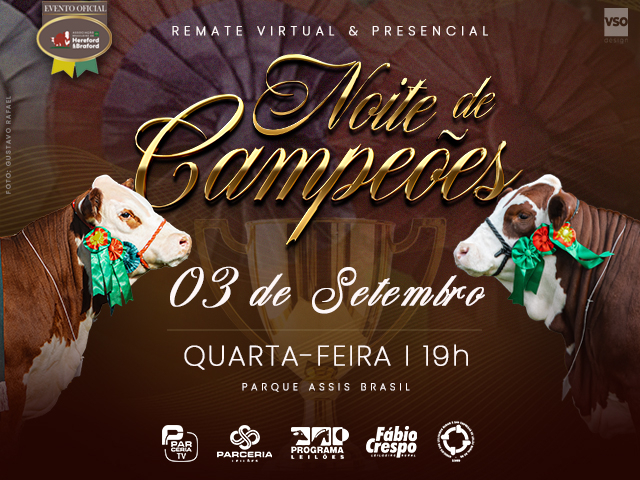 Leilão Noite de Campeões