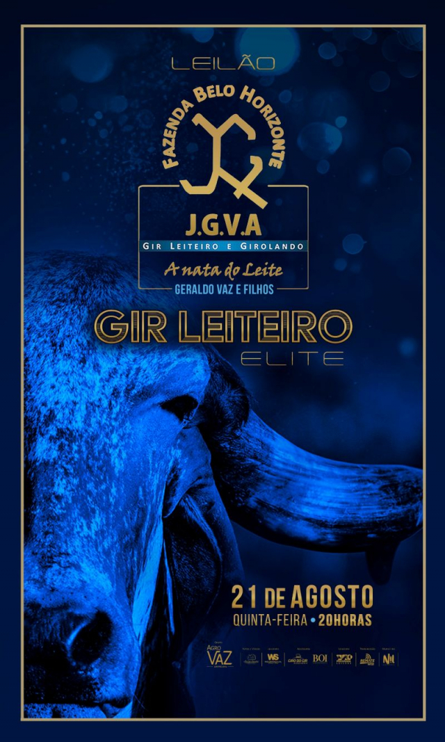 Leilão Virtual JGVA - Gir Leiteiro Elite