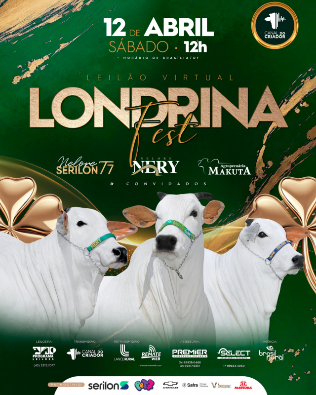 Leilão Virtual Londrina Fest - ExpoLondrina 2025