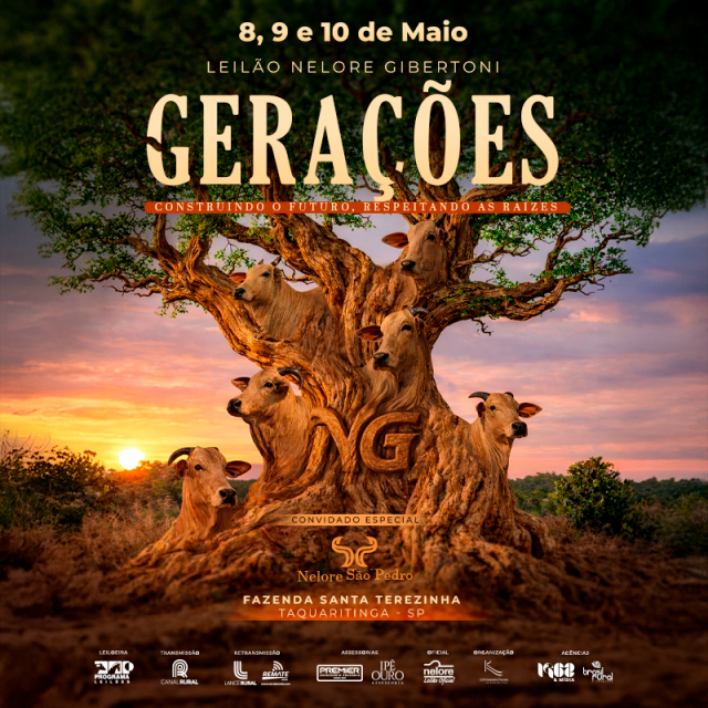 Leilão Nelore Gibertoni Gerações;