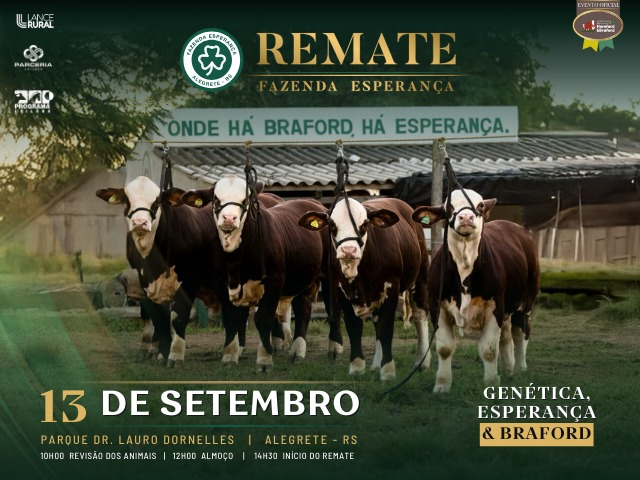 Remate Fazenda Esperança