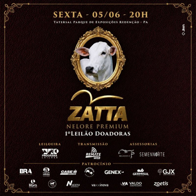 1º Leilão Doadoras Zatta Nelore Premium