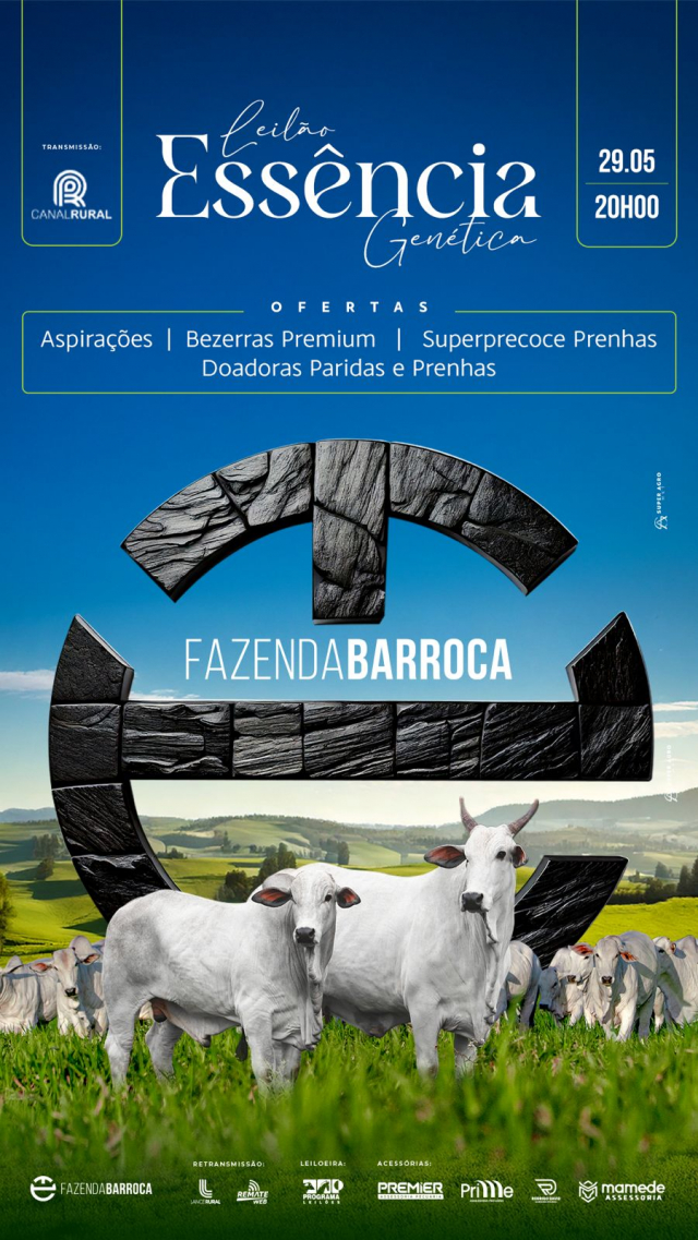 Leilão Virtual Essência Genética - Nelore Barroca