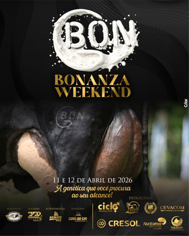 Leilão Bonanza Weekend - 1ª etapa