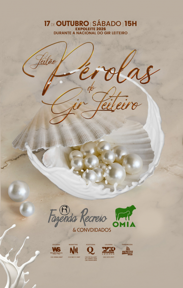Leilão Pérolas do Gir Leiteiro
