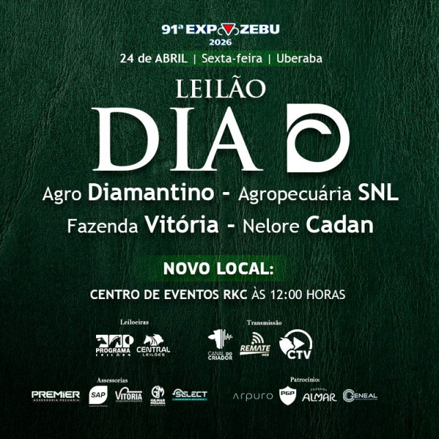Leilão Dia D - Expozebu 2026