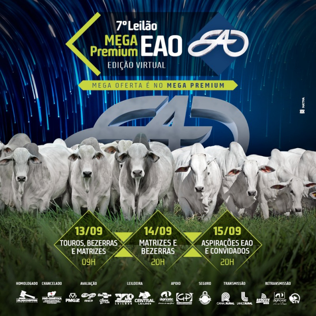 7º Leilão Mega Premium EAO -  Matrizes e Bezerras