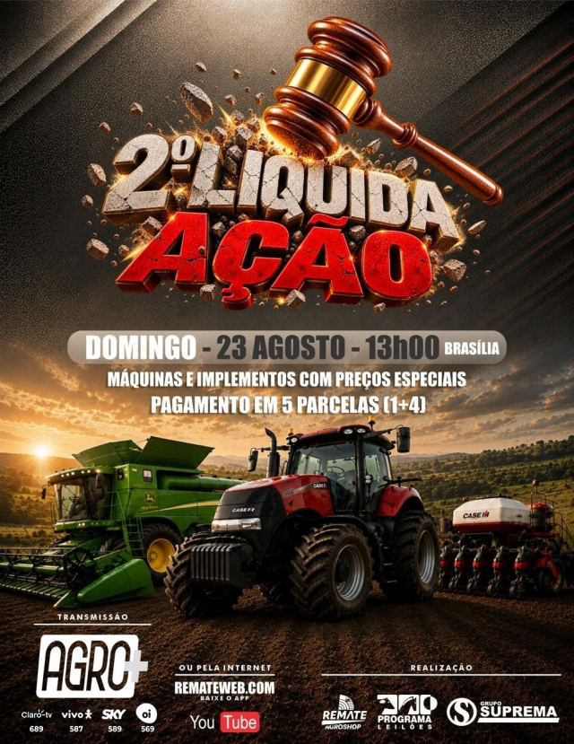 2° Leilão Liquida Ação