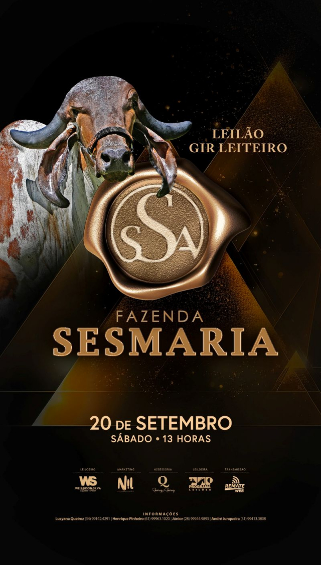 Leilão Virtual Gir Leiteiro SesMaria