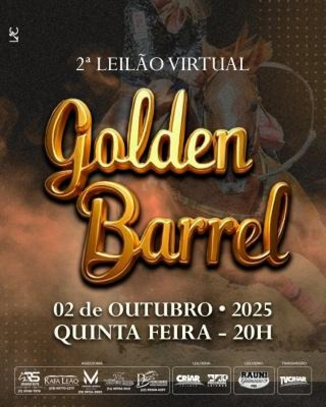 2º Leilão Virtual Golden Barrel