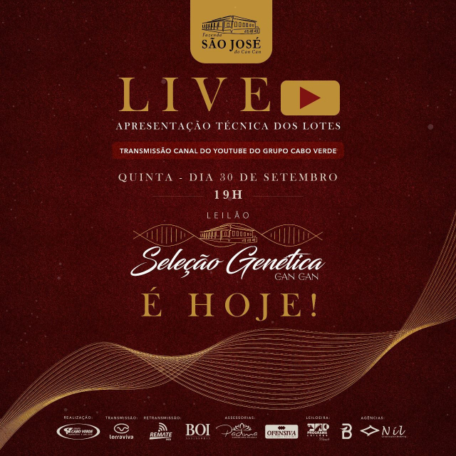 LIVE | Leilão Seleção Genética Can Can