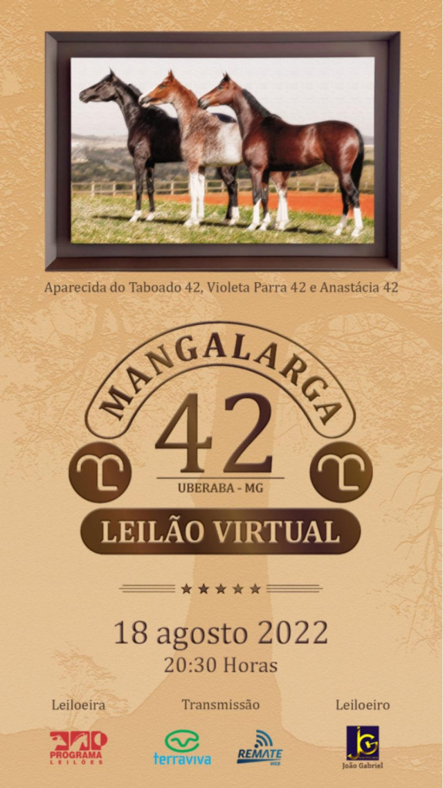 Leilão Virtual Mangalarga 42