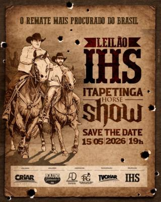 1° Leilão IHS Itapetinga Horse Show
