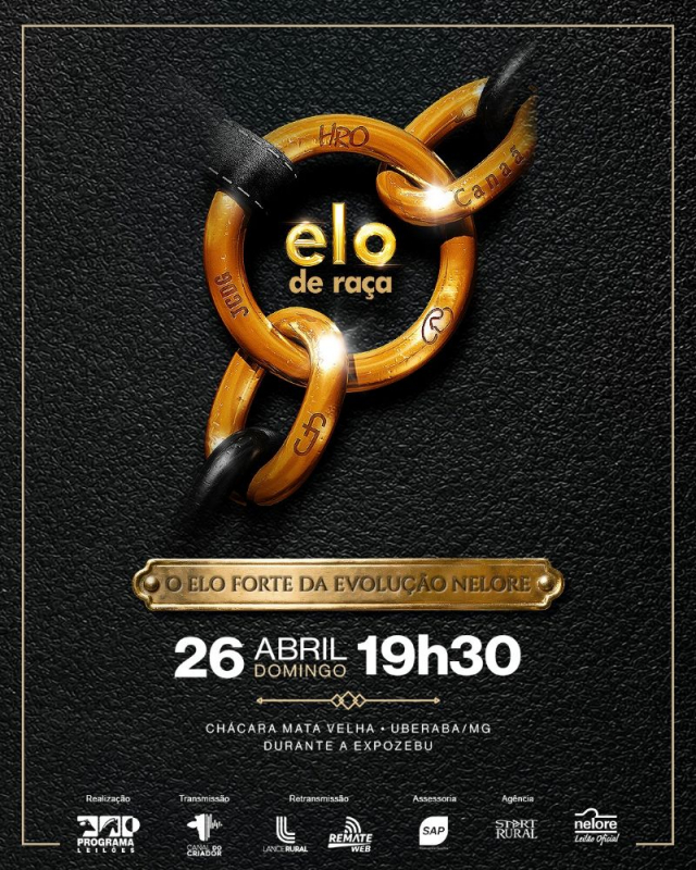 Leilão Elo de Raça - Expozebu 2026
