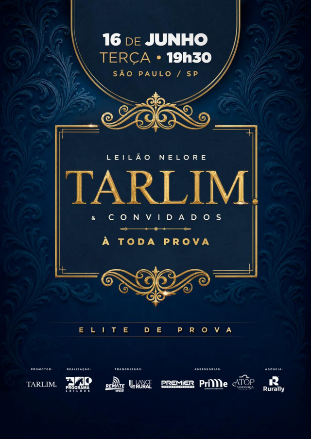 Leilão Nelore Tarlim & Convidados - À Toda Prova