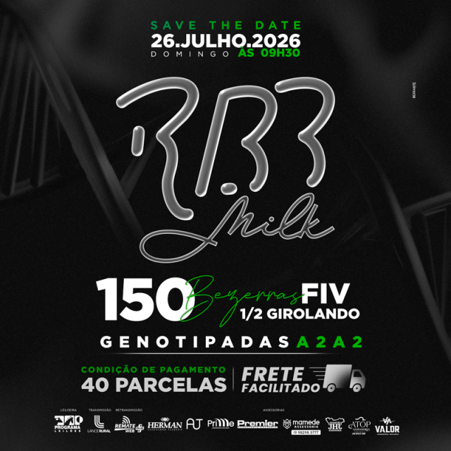 Leilão RBB Milk - Girolando