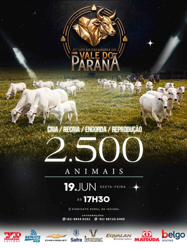 11º Leilão Criadores do Vale do Paranã
