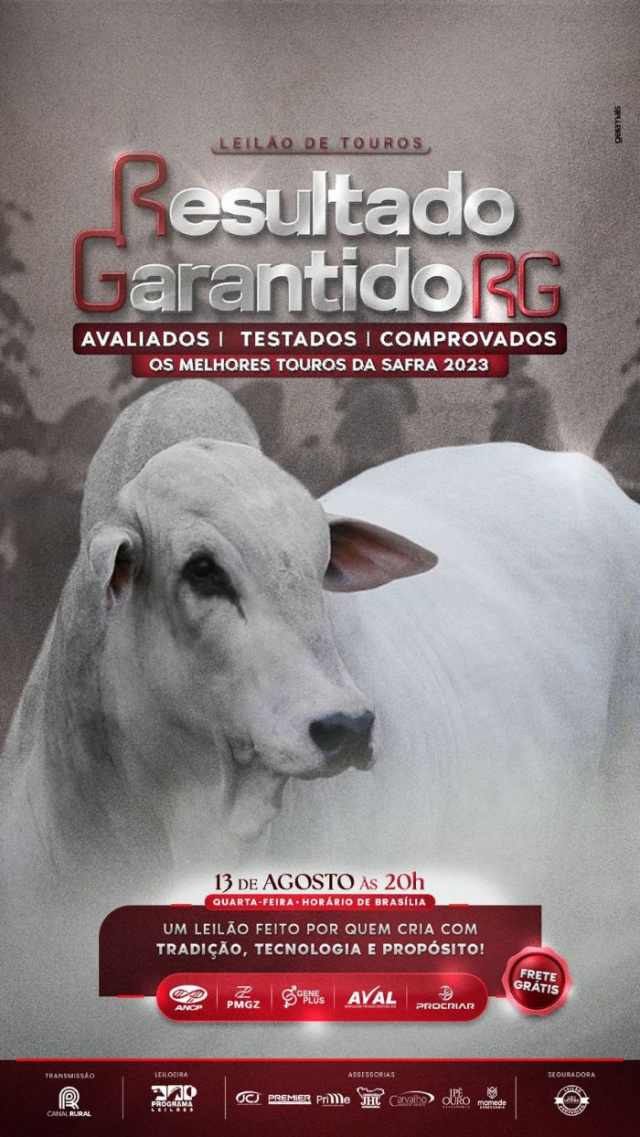 Leilão de Touros Resultado Garantido RG