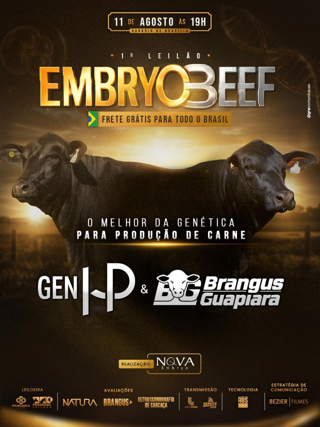 1º Leilão EmbryoBeef - Brangus HP & Guapiara