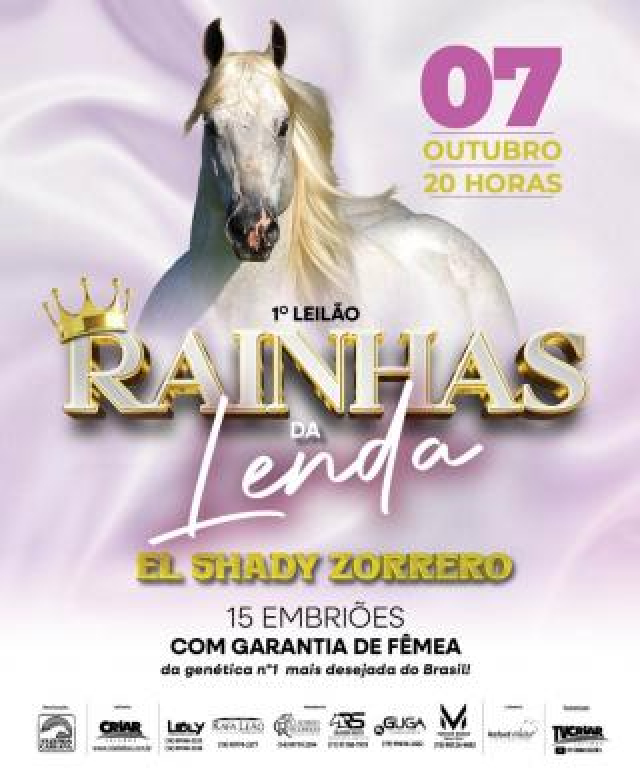 1º Leilão Rainhas da Lenda