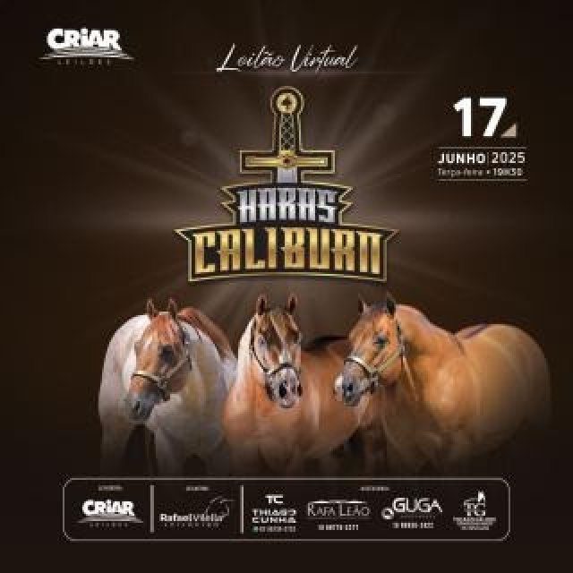 Leilão Virtual Haras Caliburn
