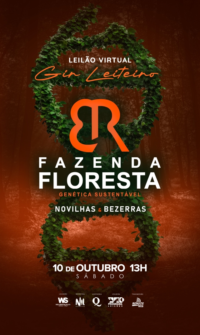 Leilão Virtual Gir Leiteiro Fazenda Floresta
