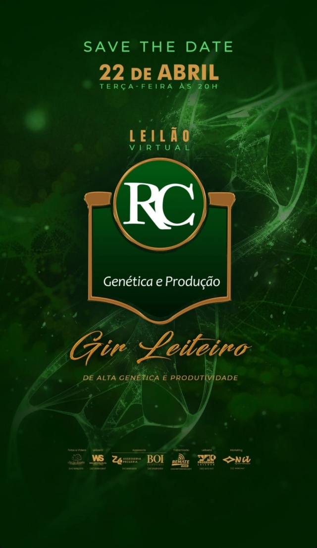 Leilão Virtual RC Genética e Produção