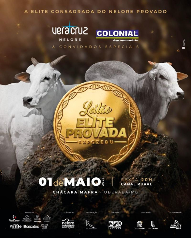Leilão Elite Provada - Expozebu 2026