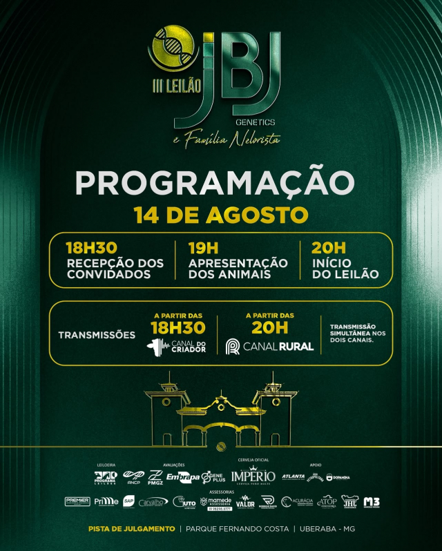 III Leilão JBJ Genetics e Família Nelorista