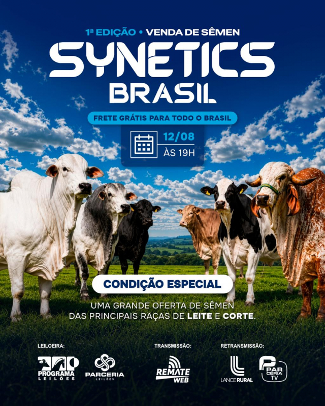 1º Edição - Leilão Sêmen Synetics Brasil