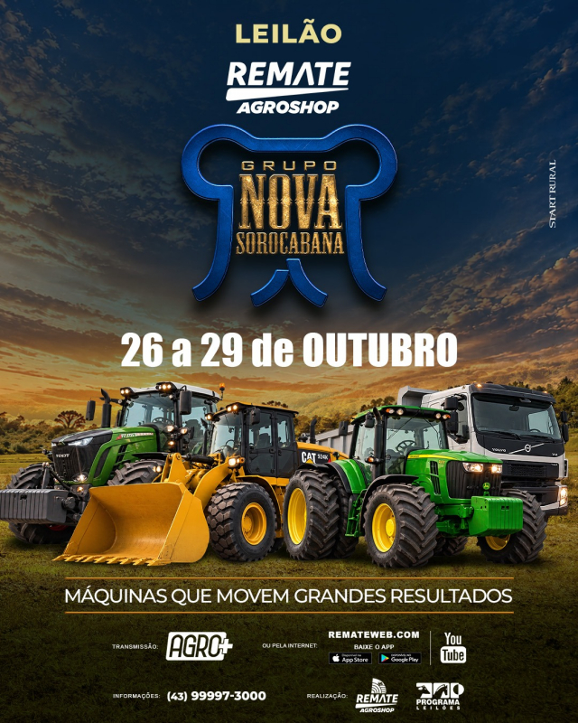 Leilão Grupo Nova Sorocabana - 2ª Etapa