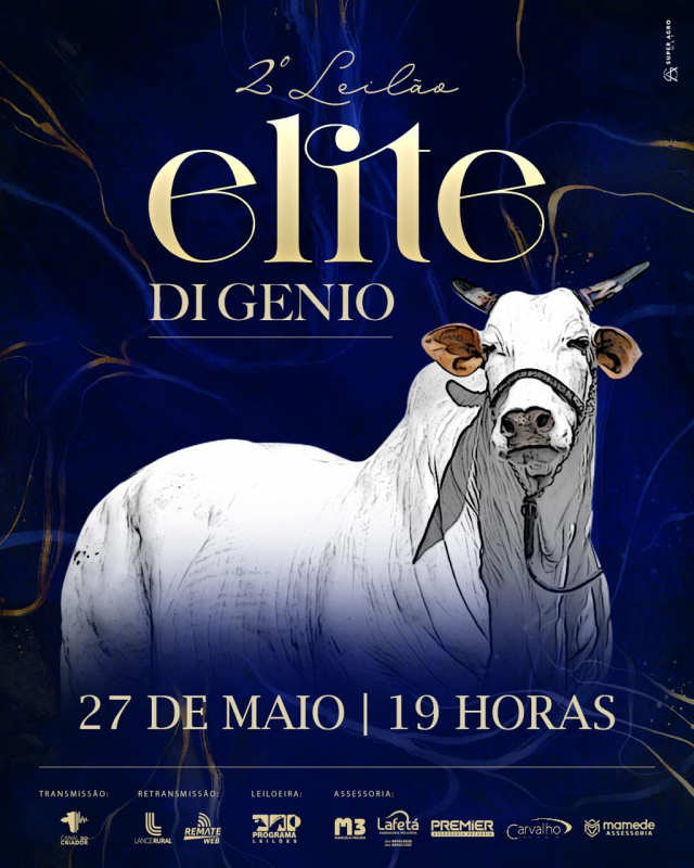 2º Leilão Virtual Elite Di Genio