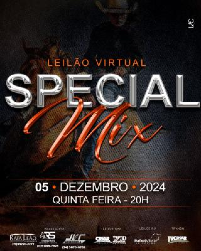 Leilão Virtual Special Mix