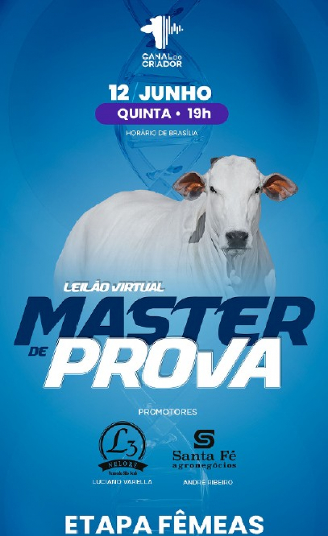 Leilão Virtual Master de Prova - Fêmeas