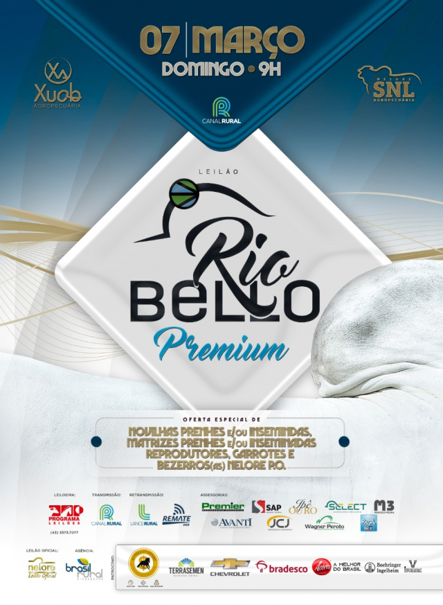 Leilão Rio Bello - Premium