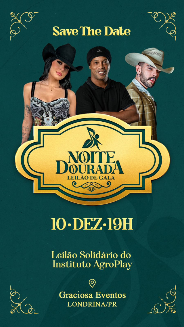 Leilão de Gala Noite Dourada