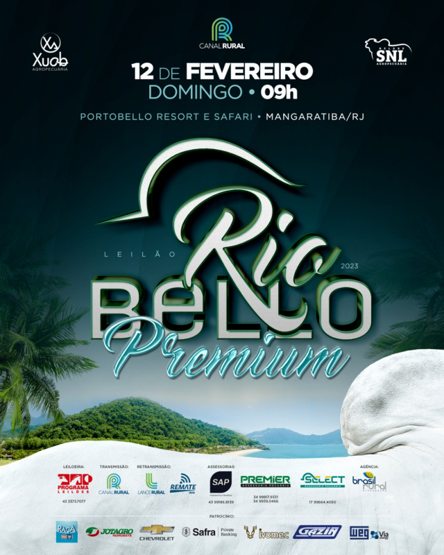 Leilão Rio Bello Premium