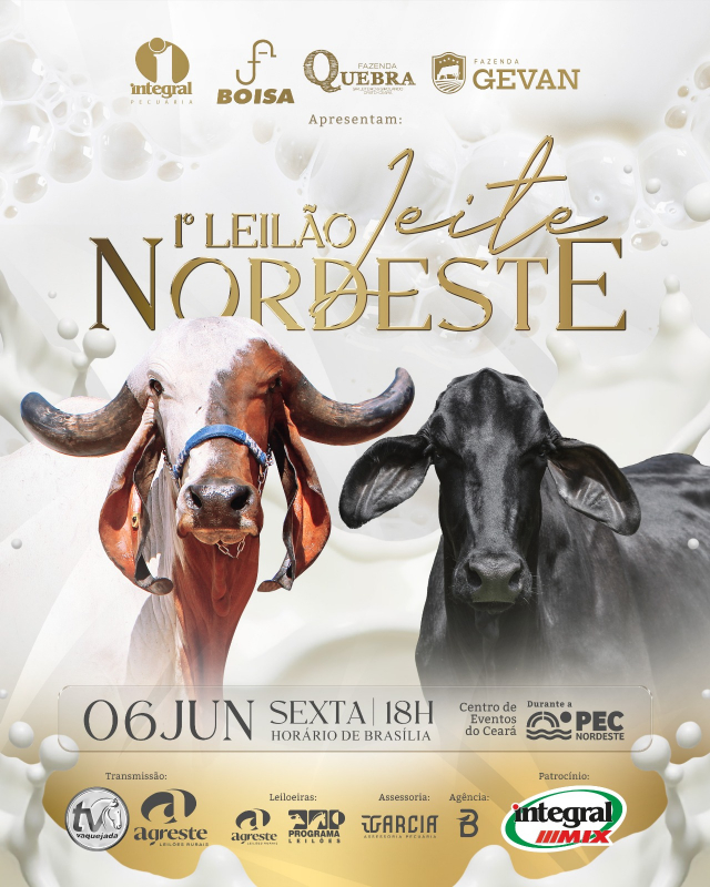 1º Leilão Leite Nordeste