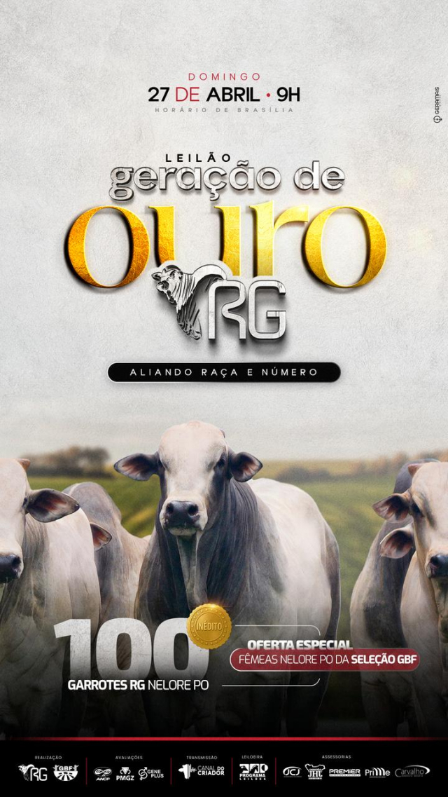 Leilão Geração de Ouro RG