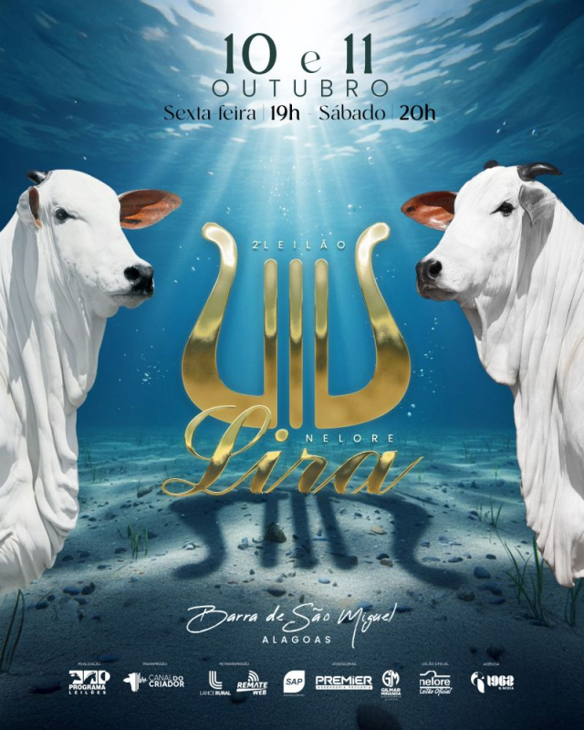 2º Leilão Nelore Lira - Animais Elite