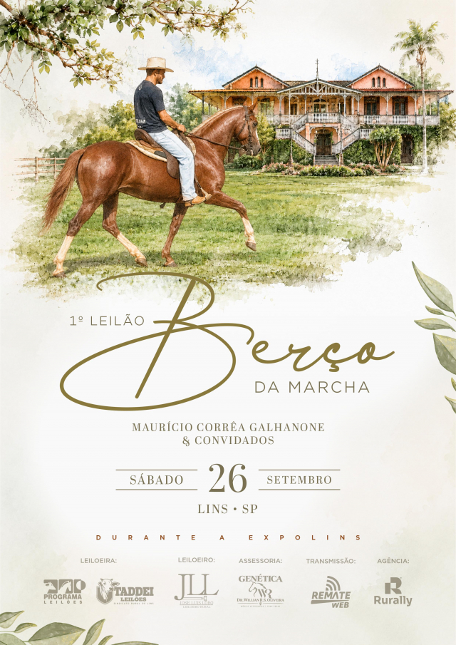 1° Leilão Berço da Marcha