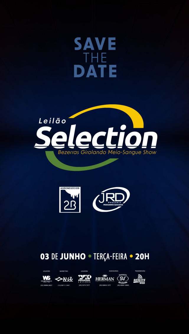 Leilão Virtual Girolando Selection 2B e JRD