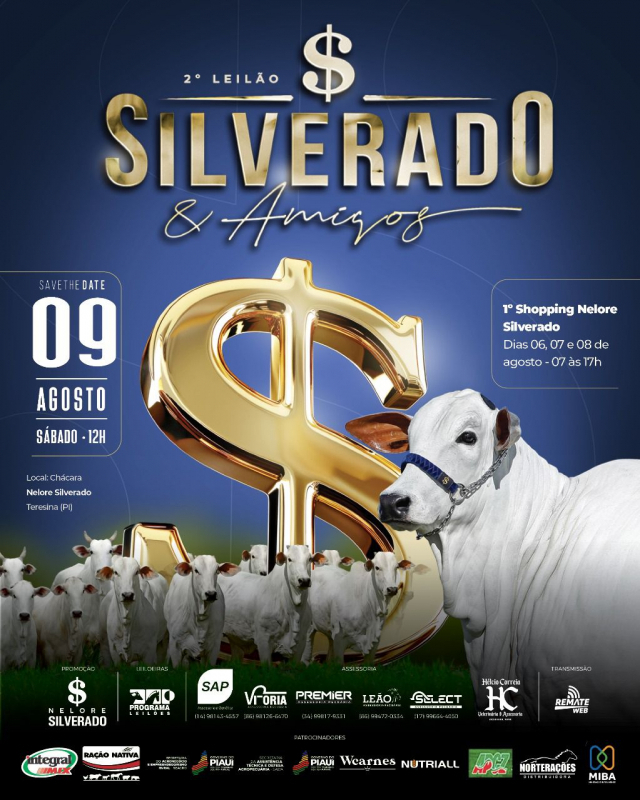 2º Leilão Silverado e Amigos
