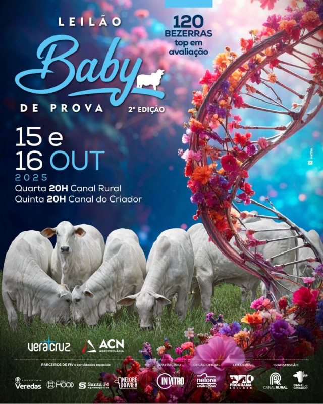 Leilão Virtual Baby de Prova  2ª Edição - 2ª Etapa