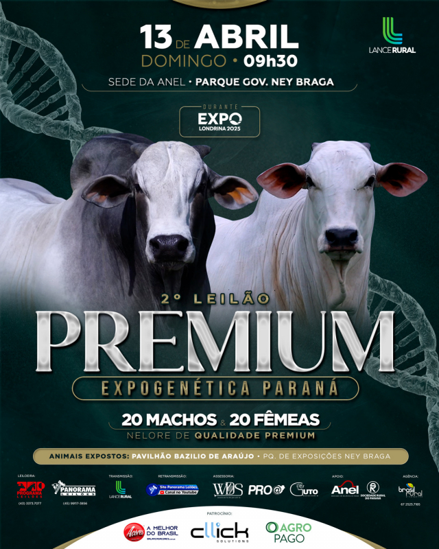 2º Leilão Premium Genética Paraná