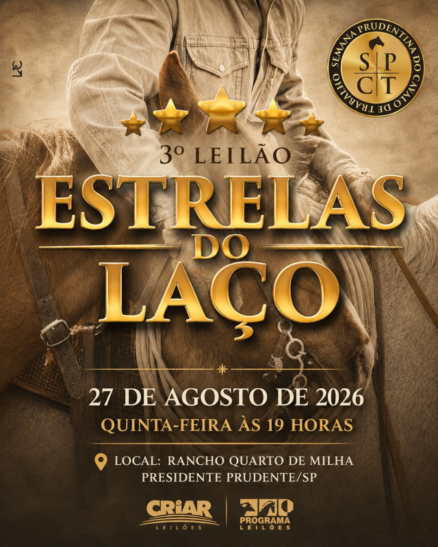 3° Leilão Estrelas do Laço