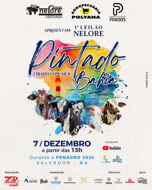 1° Leilão Nelore Pintado Bahia