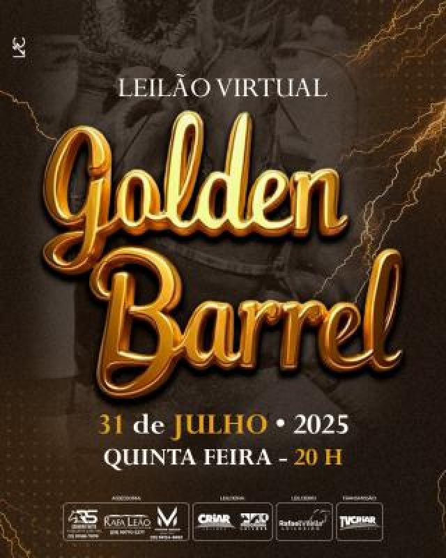 Leilão Virtual Golden Barrel
