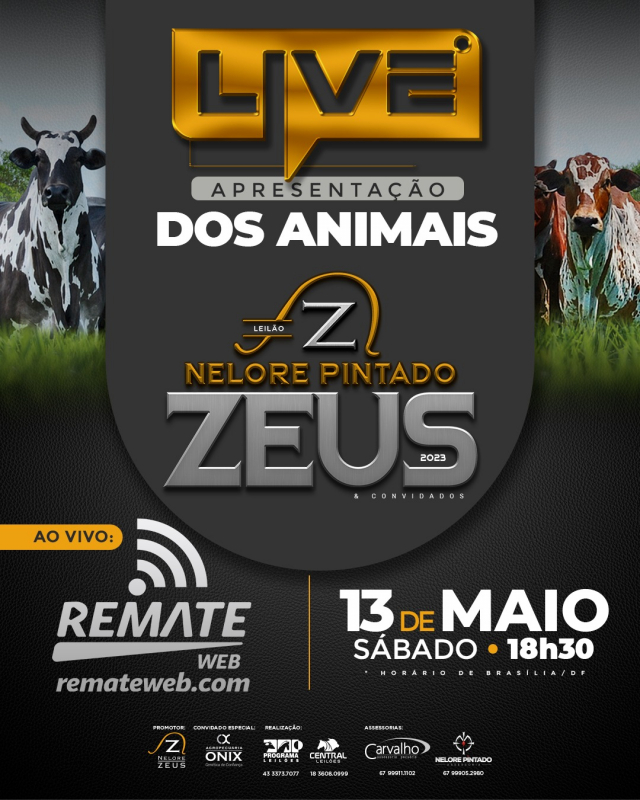 LIVE | Leilão Nelore Pintado Zeus & Convidados